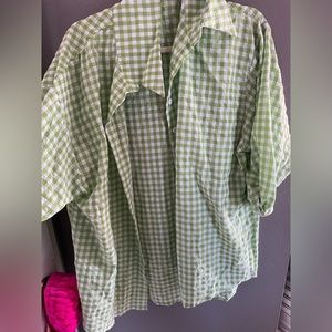 XL. Oversized summer flannel